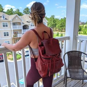 Day & Mood Leather Backpack